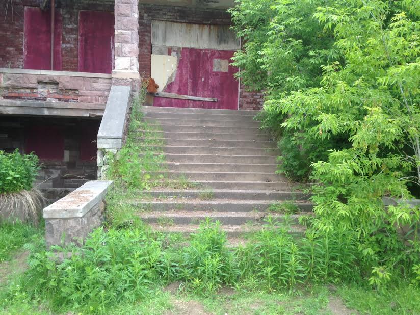 Orphanage stairs