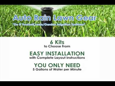 auto rain lawn gear